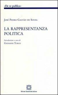 La rappresentanza politica - José P. Galvão de Sousa - copertina
