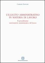 L'illecito amministrativo in materia di lavoro