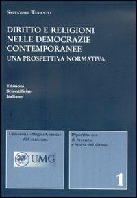 Diritto e religioni nelle democrazie contemporanee - Salvatore Taranto - copertina