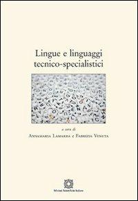 Lingue e linguaggi tecnico-specialistici - copertina