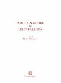 Scritti in onore di Lelio Barbiera - copertina
