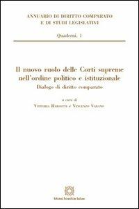 Il nuovo ruolo delle Corti supreme nell'ordine politico e istituzionale - copertina