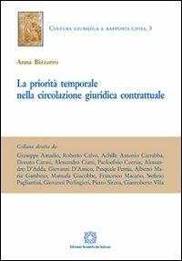 La priorità temporale nella circolazione giuridica contrattuale - Anna Bizzarro - copertina