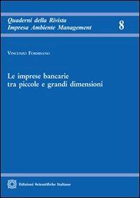 Le imprese bancarie tra piccole e grandi dimensioni - Vincenzo Formisano - copertina