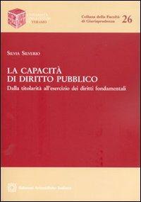 La capacità di diritto pubblico - Silvia Silverio - copertina