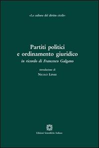 Partiti politici e ordinamento giuridico - copertina