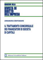 Il trattamento concorsuale dei finanziatori di società di capitali