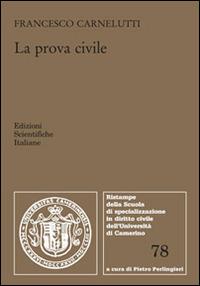 La prova civile - Francesco Carnelutti - copertina