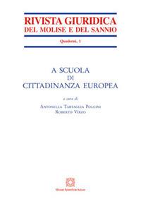 Scuola di cittadinanza europea - Antonella Tartaglia Polcini,Roberto Virzo - copertina