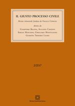 Il giusto processo civile (2017). Vol. 2: Giugno.