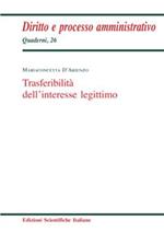 Trasferibilità dell'interesse legittimo