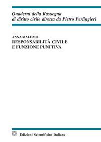 Responsabilità civile e funzione punitiva - Anna Malomo - copertina