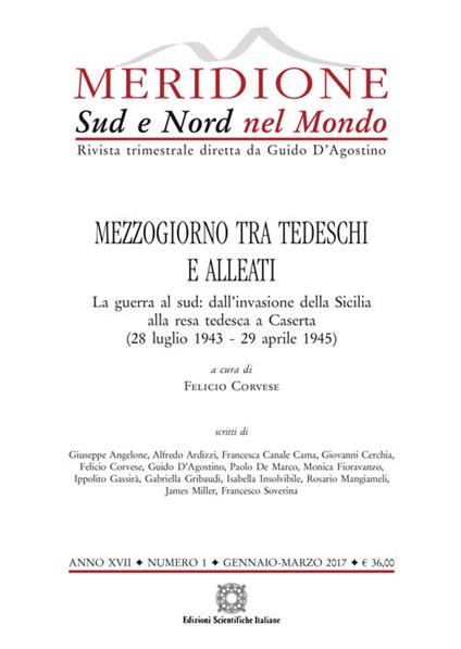 Meridione (2017). Vol. 1 - copertina