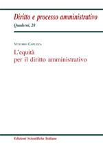 L'equità per il diritto amministrativo