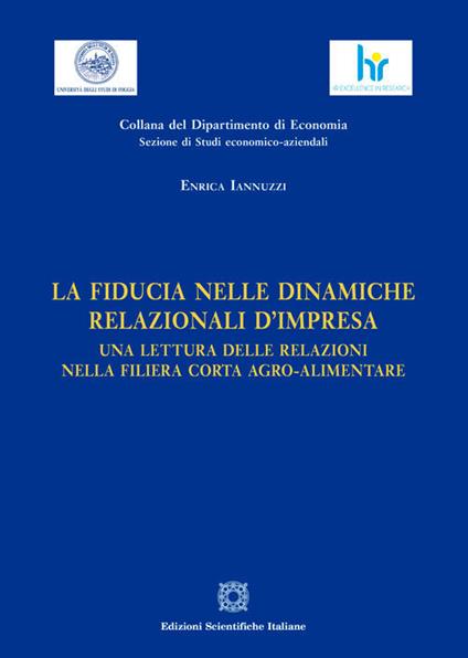 La fiducia nelle dinamiche relazionali d'impresa - Enrica Iannuzzi - copertina