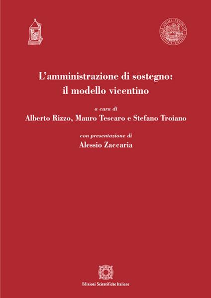 L' amministrazione di sostegno: il modello vicentino - copertina