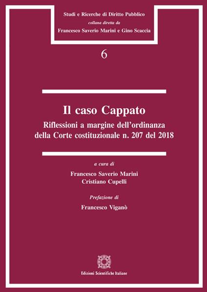 Il Caso Cappato. Riflessioni a margine dell'ordinanza della Corte costituzionale n. 207 del 2018 - copertina