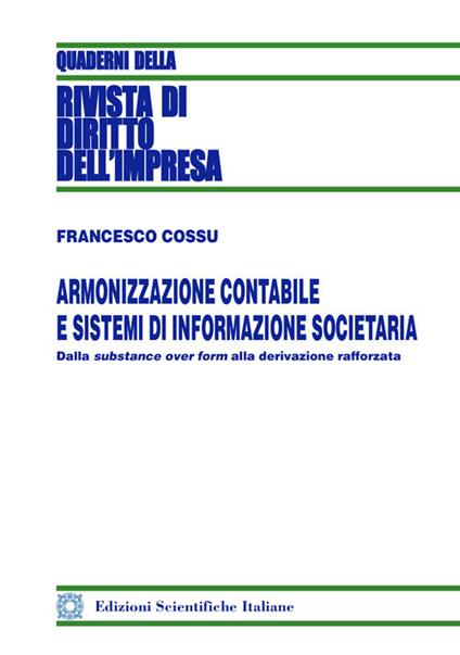 Armonizzazione contabile e sistemi di informazione societaria - Francesco Cossu - copertina