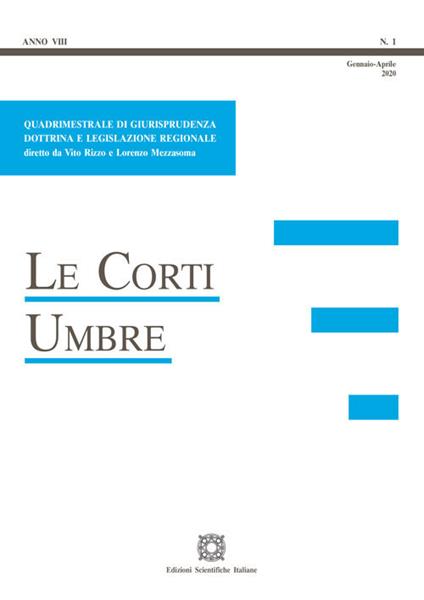 Le corti umbre (2020). Vol. 1 - copertina