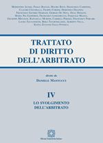 Trattato di diritto dell'arbitrato. Vol. 4: svolgimento dell'arbitrato, Lo.