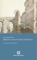 Diritto associativo romano