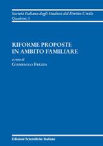 Riforme proposte in ambito familiare