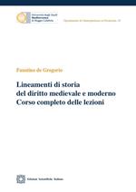 Lineamenti di storia del diritto medievale e moderno