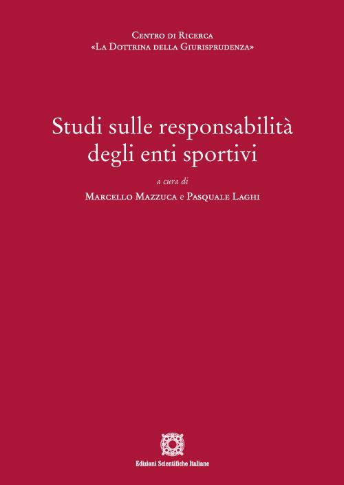 Studi sulle responsabilità degli enti sportivi - copertina