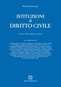 Libro Istituzioni di diritto civile Pietro Perlingieri