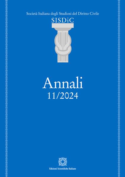 Annali della SISDiC (2024). Vol. 11 - copertina