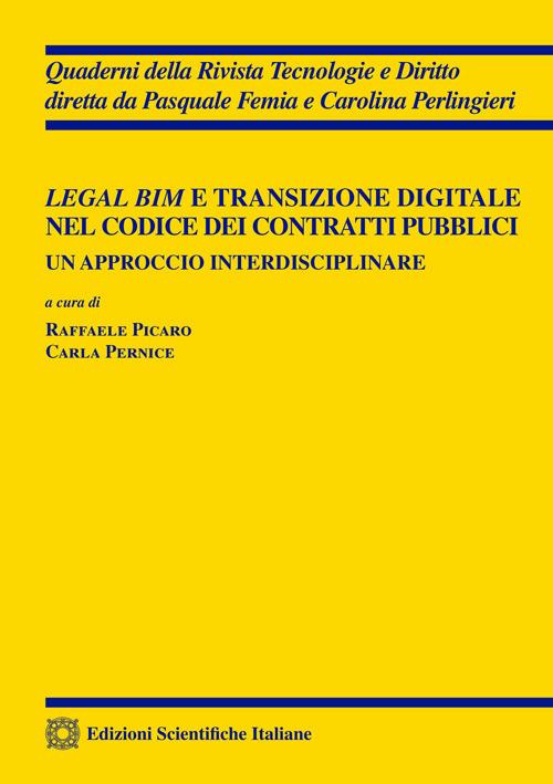 Legal BIM e transizione digitale nel codice dei contratti pubblici - copertina