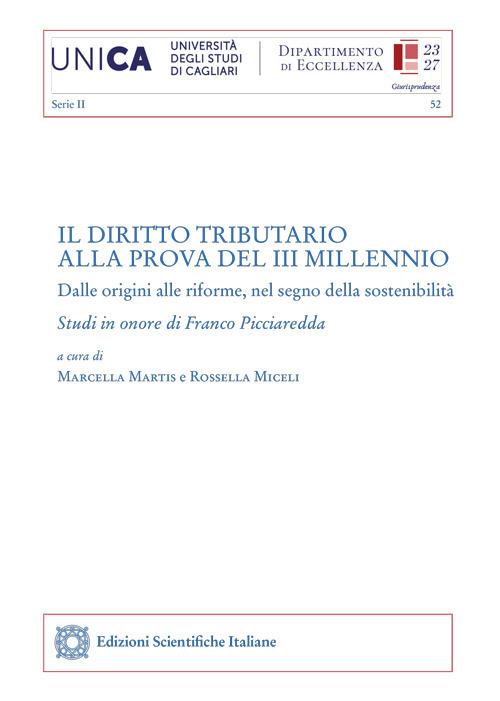 Il diritto tributario alla prova del III millennio - copertina