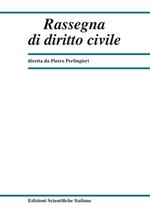 Rassegna di diritto civile (2024). Vol. 3