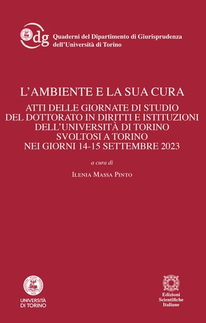 L'ambiente e la sua cura - Ilenia Massa Pinto - copertina