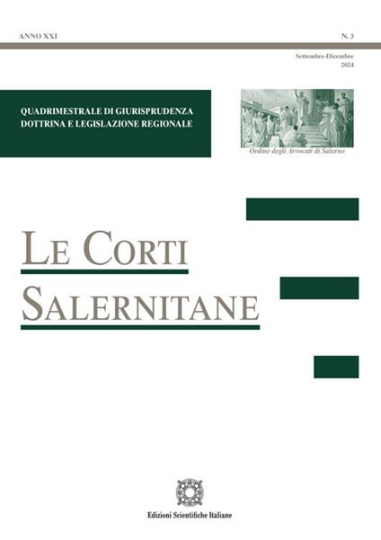 Le corti salernitane (2024). Vol. 3 - copertina