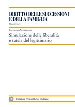 Simulazione delle libertà e tutela del legittimario