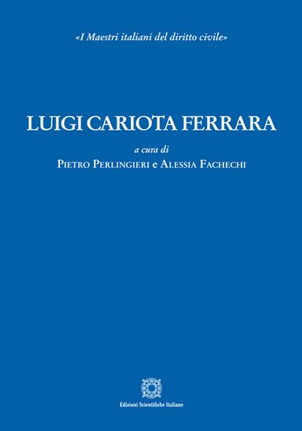 Luigi Cariota Ferrara - copertina