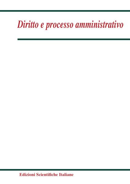 Diritto e processo amministrativo (2025). Vol. 3 - copertina