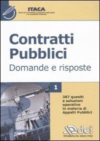 Contratti pubblici. Domande e risposte - copertina