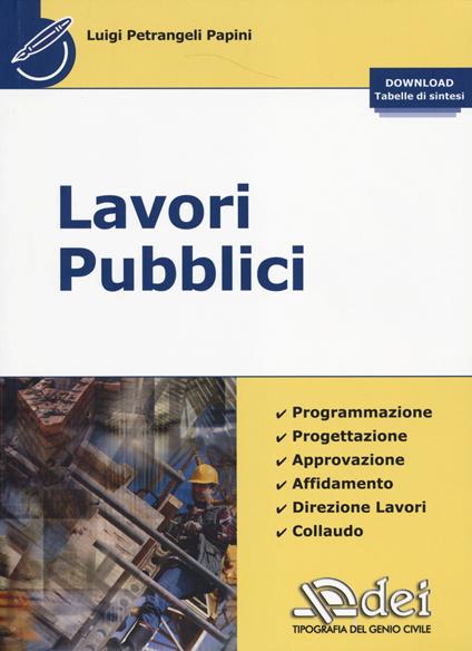Lavori pubblici - Luigi Petrangeli Papini - copertina