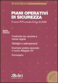 Piani operativi di sicurezza. Il nuovo POS secondo il DLgs 81/2008. Con CD-ROM - Massimo Caroli,Carlo Caroli - copertina