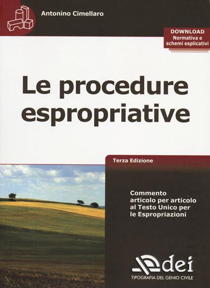 Le procedure espropriative - Antonino Cimellaro - copertina
