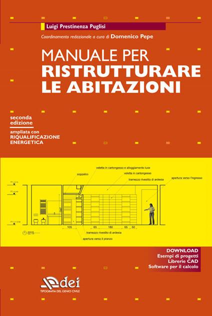 Manuale per ristrutturare le abitazioni - Luigi Prestinenza Puglisi - copertina