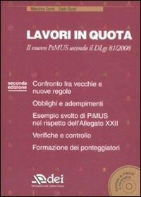 Lavori in quota. Il nuovo PiMUS secondo il Dlgs 81/2008. Con CD-ROM - Massimo Caroli,Carlo Caroli - copertina