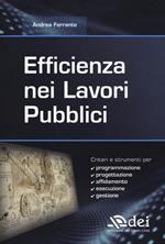 Efficienza nei lavori pubblici