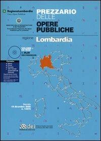Prezzario delle opere pubbliche. Regione Lombardia. Con CD-ROM - copertina
