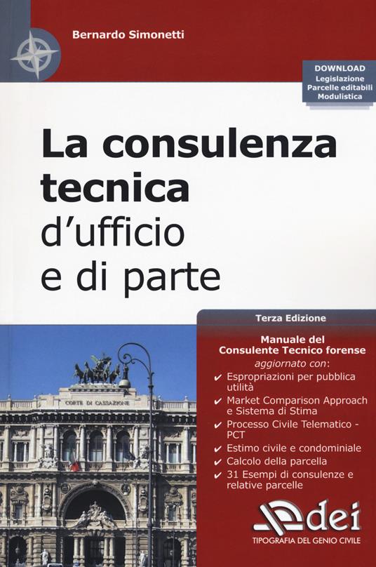 La consulenza tecnica d'ufficio e di parte. Con Contenuto digitale per download - Bernardo Simonetti - copertina