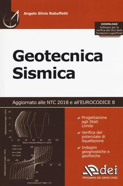 Geotecnica sismica - Angelo Silvio Rabuffetti - copertina