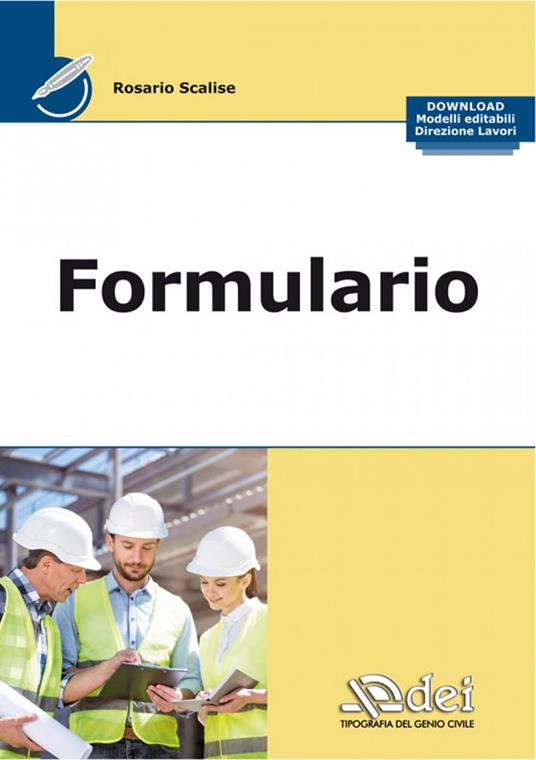Formulario per i lavori pubblici - Rosario Scalise - copertina