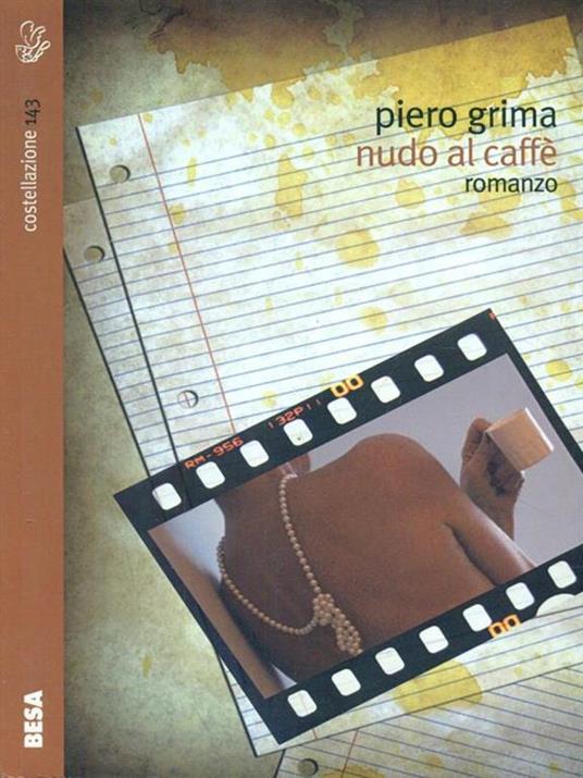 Nudo al caffè - Piero Grima - copertina